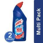 Harpic Disinfectant Toilet Cleaner Liquid - Original 1 L (Pack of 2)