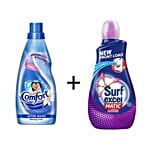 bb Combo Comfort Fabric Conditioner 800Ml + Surf Excel Liquid Detergent Front Load 500Ml Combo 2 Items