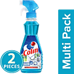 Colin Glass & Surface Cleaner Liquid Spray, Regular 500 ml each (Pack of 2)