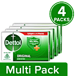Dettol Bathing Soap - Original 4x125 g Multi Pack