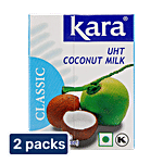 Kara Coconut Milk - UHT Natural 2x200 ml Multi Pack