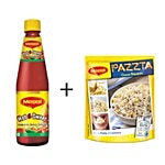 MAGGI  Maggi Sauce Hot & Sweet 500g + Nutri Licious Pazzta Cheese Macaroni 70g Combo 2 Items