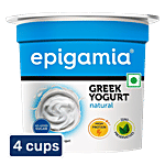 Epigamia  Natural Greek Yogurt 4 x 85 g Multipack
