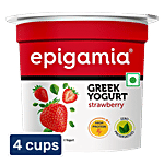 Epigamia  Strawberry Greek Yogurt 4 x 85 g Multipack