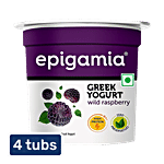 Epigamia  Wild Raspberry Greek Yogurt 4 x 85 g Multipack