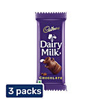 Cadbury Dairy Milk Chocolate Bar 3x46 g (Multipack)