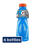 Gatorade Sports Drink - Blue Bolt Flavour 6x500 ml (Multipack)