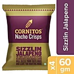 Cornitos Nacho Crisps - Sizzlin Jalapeno 4x60 g Multipack