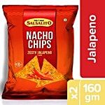 Tex Mex Salsalito Tortilla Chips - Jalapeno 2x160 g Multipack