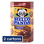 Meiji  Hello Panda Biscuits - Double Chocolate Filling 2x50 g Multipack