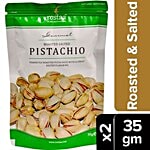 Rostaa Pistachio - Roasted & Salted 2x35 g Multipack