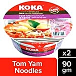 Koka Bowl Noodles - Tom Yam 2x90 g Multipack