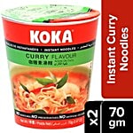Koka Instant Noodles - Curry Flavour 2x70 g Multipack