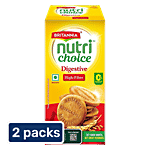 Britannia nutri choice Digestive High Fibre Biscuits 2x 250 g Multipack