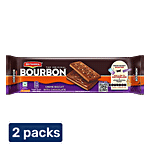 Britannia Bourbon Cream Biscuit - Chocolate Flavour 2x150 g (Multipack)
