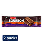 Britannia The Original Bourbon Creme Biscuit - With Chocolate 2x160 g (Multipack)