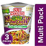 Nissin Cup Noodles Veggi Manchow 3x70 g Multipack