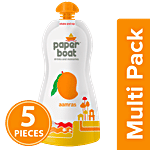 Paper Boat Aamras Mango Fruit Juice 5x200 ml Multipack