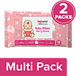 bigbasket Baby Wipes - Cherry Blossom, No Paraben, Double Moisturizing 2x80 Pulls (Multipack)