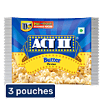 ACT II Butter Flavour Microwave Popcorn - Big Pack 3x33 g (Multipack)
