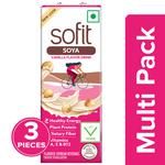 Sofit  Soya Vanilla Flavour Drink 3x180 ml Multipack