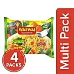 Wai Wai 1-2-3 Noodles - Veg Masala Flavour 4x70 g Multipack