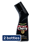Cherry Blossom Liquid Shoe Polish - Black 75 ml (Pack of 2)