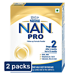 Nestle Nan Pro Stage 2 Follow-up Powder For 6-12 Months 2x400 g (Multipack)