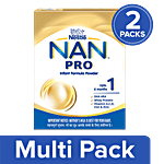 Nestle Nan Pro Stage 1 Infant Formula With Probiotic For Up To 6 Months 2x400 g Bag-In-Box Multipack