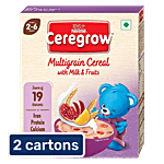 Nestle Ceregrow Multigrain Cereal With Milk & Fruits 2x300 g (Multipack)