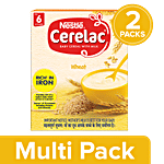 Nestle Cerelac Wheat Baby Cereal With Milk For 6-24 Months 2x300 g Multipack