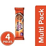 Bournvita Pro Health Chocolate Cookies 4x46.5 g (Multipack)