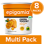 Epigamia  Alphonso Mango Greek Yogurt 8 x 85 g Multipack