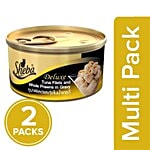 SHEBA Complete Nutrition For Cats - Tuna Fillet & Whol Prawns Gravy 2x85 g (Multipack)