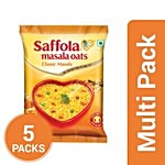 Saffola Masala Oats - Classic Masala 5x40 g Multipack