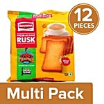Britannia Toastea Premium Bake Rusk With Goodness Of Elaichi, Sooji & Wheat 12x200 g 