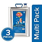 Gulab Double Filtered Groundnut Oil 3x15 kg Multipack