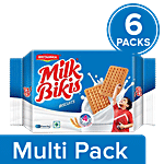 Britannia Milk Bikis Biscuits 6x66.8 g Multipack