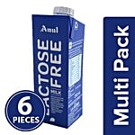 Amul Lactose Free Milk 6x250 ml Multipack