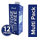 Amul Lactose Free Milk 12x250 ml Multipack