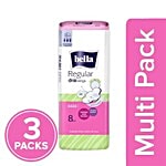 Bella Drai Wings Classic Sanitary Napkins - Regular 3x8 pcs Multipack