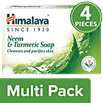 Himalaya Bathing Soap - Neem & Turmeric 4x125 g Multipack