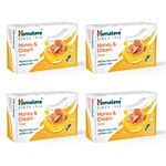 Himalaya Bathing Soap - Honey & Cream 4x75 g Multipack