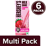Hershey's Strawberry Flavor Milkshake 6x180 ml Multipack