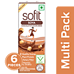 Sofit  Soya Chocolate Flavour Drink 6 x 180 ml (Multipack)