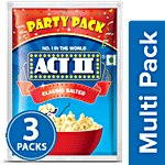 ACT II Popcorn - Classic Salted  (Ipc Party Pack) 3x150 g Multipack