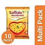 Saffola Masala Oats - Classic Masala 10x40 g Multipack