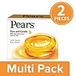 Pears Pure & Gentle Soap Bar 2x75 g Multipack