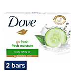 Dove Go Fresh Moisture Bathing Bar 2x75 g Multipack