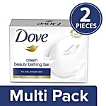 Dove Cream Beauty Bathing Bar 2x50 g Multipack
